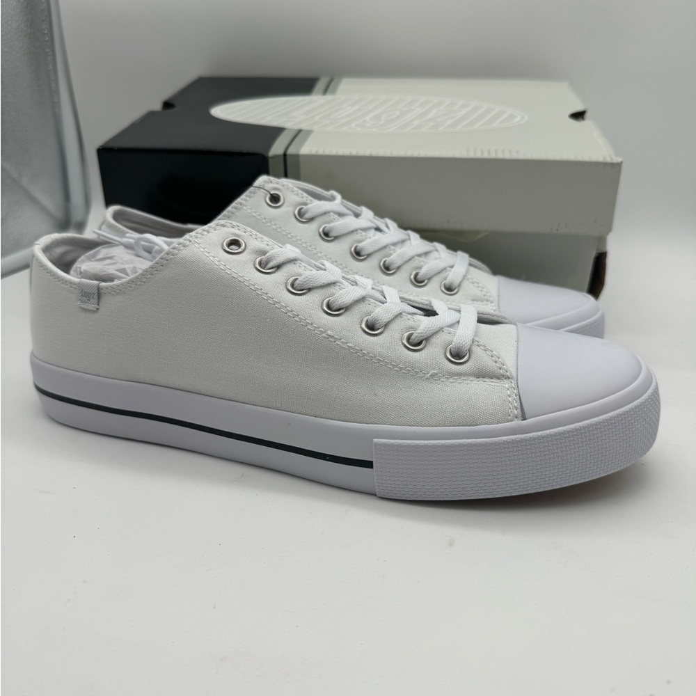 Men’s Lugz Rover Lo white sneakers converse style size 9.5D